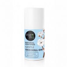 Deodorant natural roll-on Gentle, Cotton & Water Lily - 50 ml
